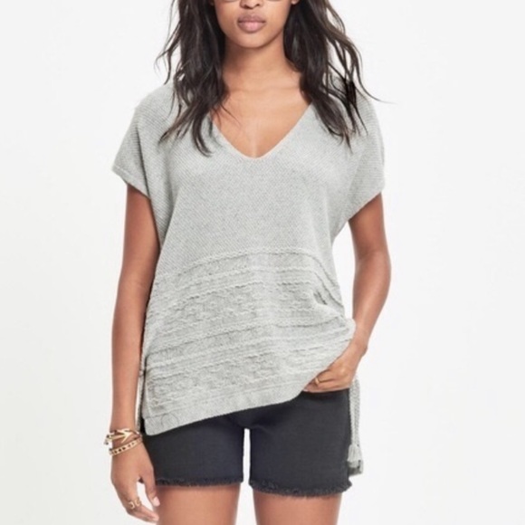 Madewell Side Tie Gray Knit Vest (Size Medium - EUC) - Picture 9 of 10
